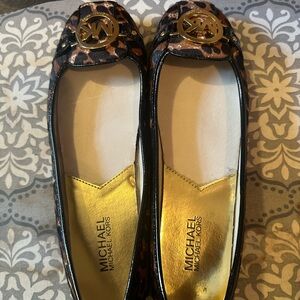 Michael Kors Cheetah Print Fulton Moccasins